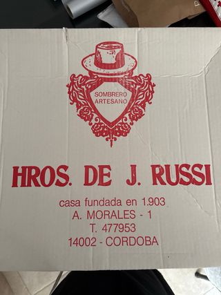 Sombrero Cordobés Negro