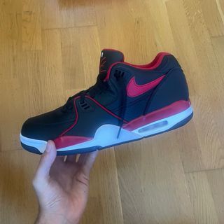 Nike Air Flight 89 Low Negro Rojo