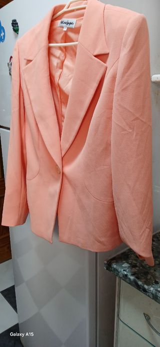 Blazer Cortefiel naranja talla M