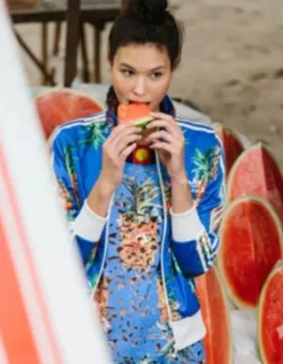 S y XS Chaqueta Adidas Farm Frutaflor 