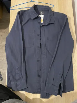 Sobrecamisa H&M azul Talla M
