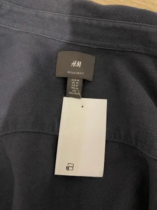 Sobrecamisa H&M azul Talla M