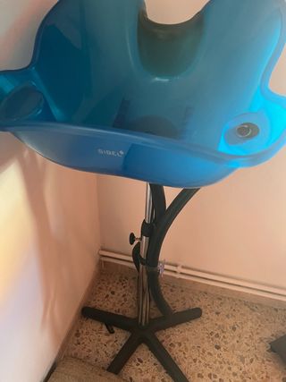 Lavacabezas portátil Sibel azul