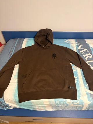 Sudadera Pull&Bear Marrón Talla L