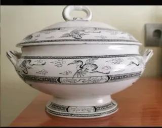 LEER! Minton EST 1793 salsera/sopera loza vintage