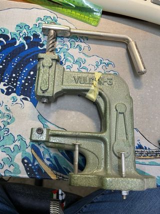 Prensa manual VULCAN-3 cremallera