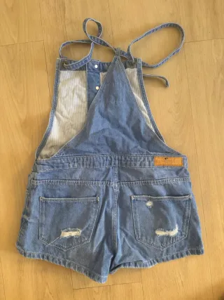 Peto corto vaquero Zara
Zara TRF denim vintage