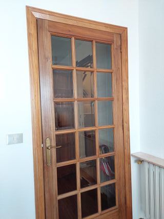 Puerta de Salón con Cristales