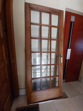 Puerta de Salón con Cristales