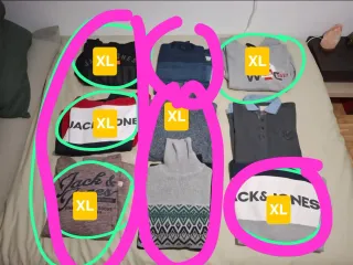 Lote Ropa Jack & Jones Talla XL