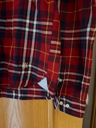 Camisa cuadros chico Talla S