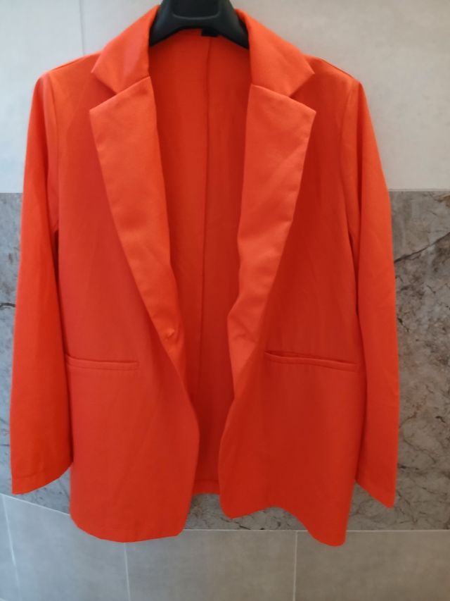 Blazer Shein Arancione Tg. M