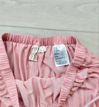 H&M Talla L - Falda midi rosa