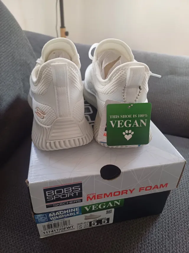 Skechers Bobs Geo New Aesthetics Blancas