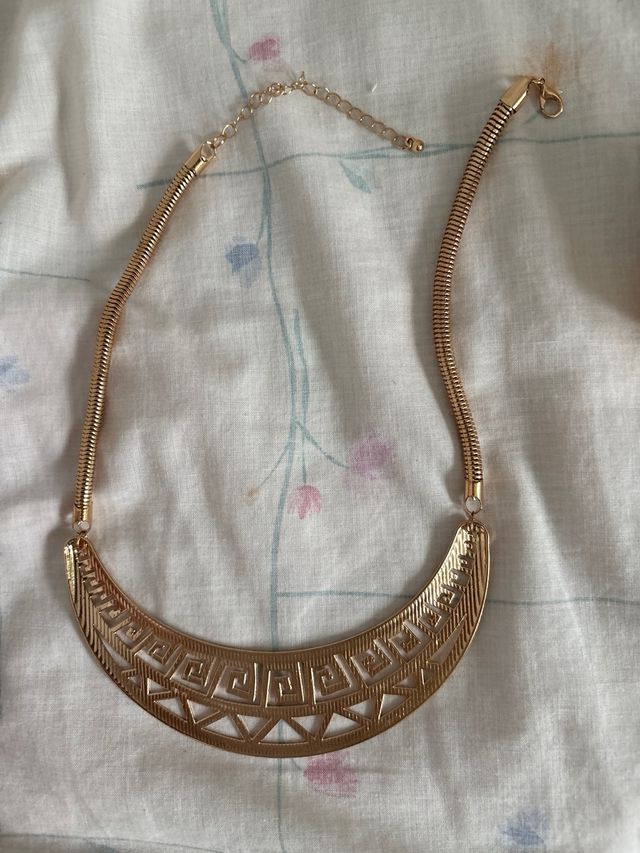 Diadema Hojas Doradas Disfraz