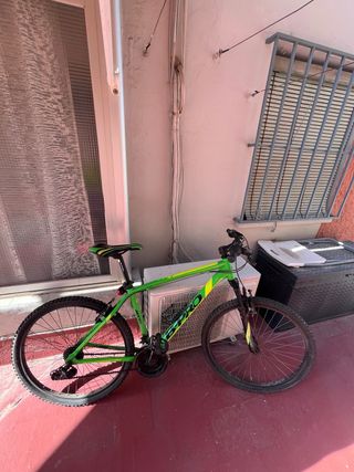 Bicicleta MTB Talla M Verde