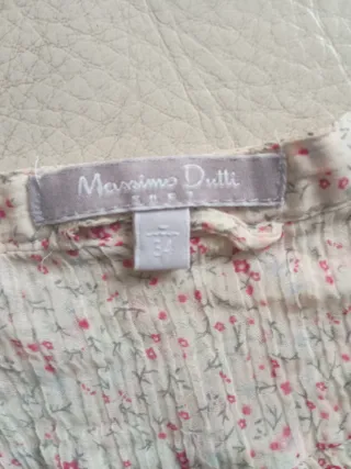 Camisola Massimo Dutti Beige/Rosa