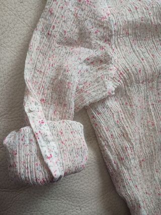 Camisola Massimo Dutti Beige/Rosa