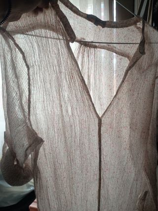 Camisola Massimo Dutti Beige/Rosa
