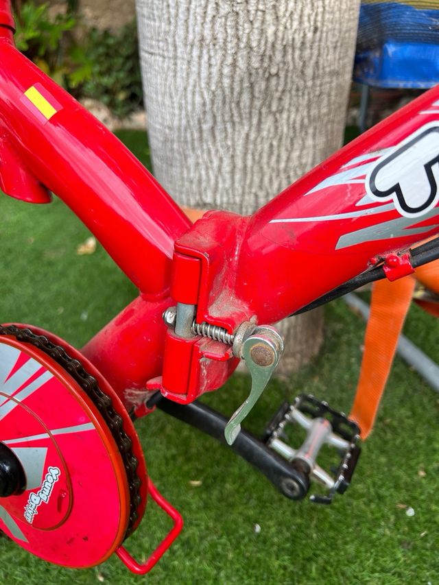 Bicicleta Infantil 20 Roja