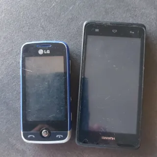 2 Cellulari LG e Huawei