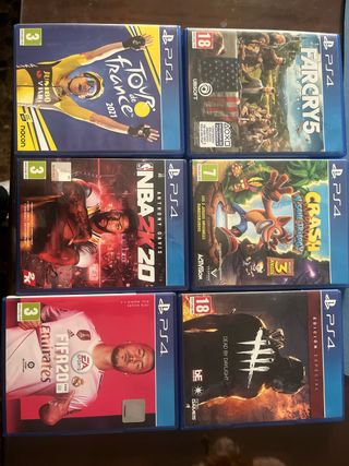 Videojuegos ps4 variados 