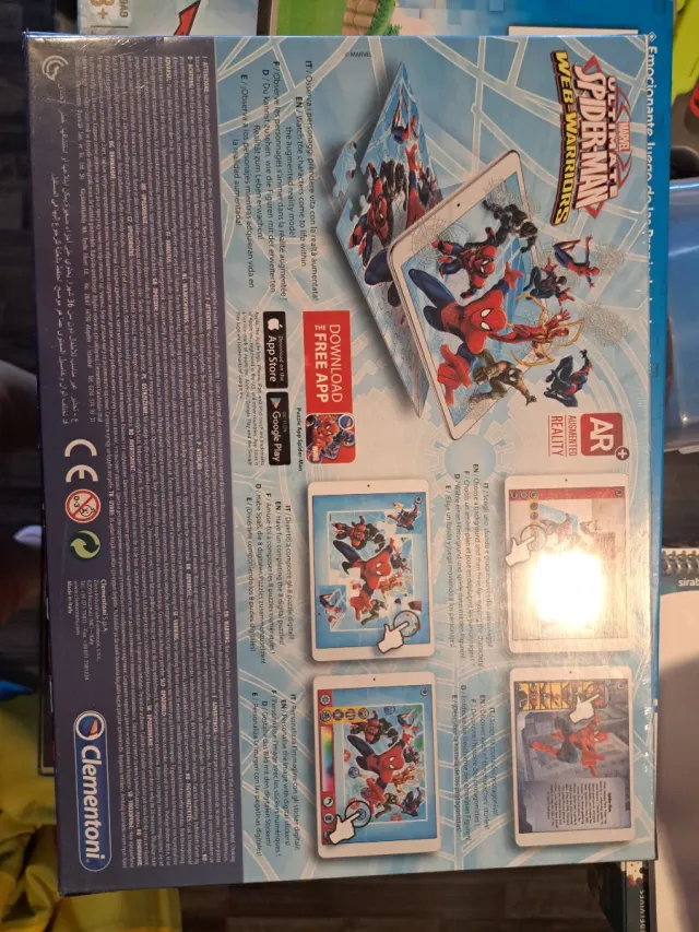 Puzzle Clementoni Spiderman Web-Warriors 104 pieza