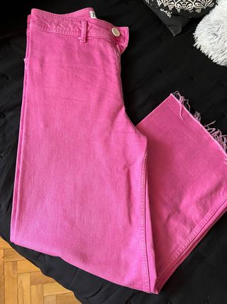 Pantalones Zara Rosa Talla [Talla]