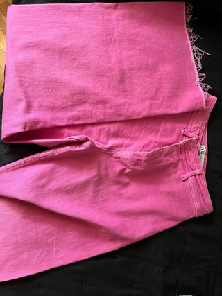 Pantalones Zara Rosa Talla [Talla]