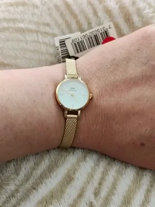 Reloj Daniel Wellington Mujer Dorado Blanco