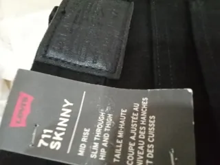 Pantalones Levi's negros mujer talla X