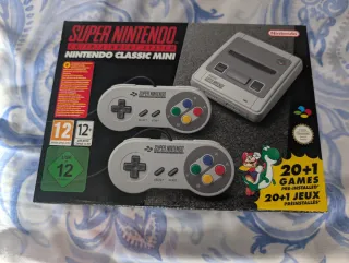 Super Nintendo Classic Mini Gris Nueva