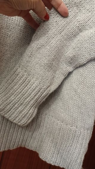 Jersey Cortefiel cuello vuelto botones