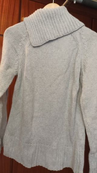 Jersey Cortefiel cuello vuelto botones