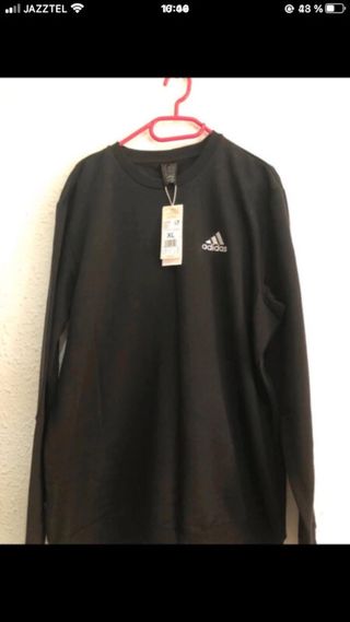 Sudadera Adidas Negra Talla XL