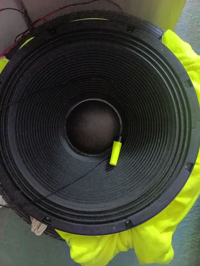 Altavoz Subwoofer Negro gigante