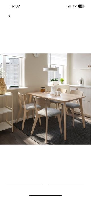 Mesa comedor o escritorio madera Ikea Lisabo