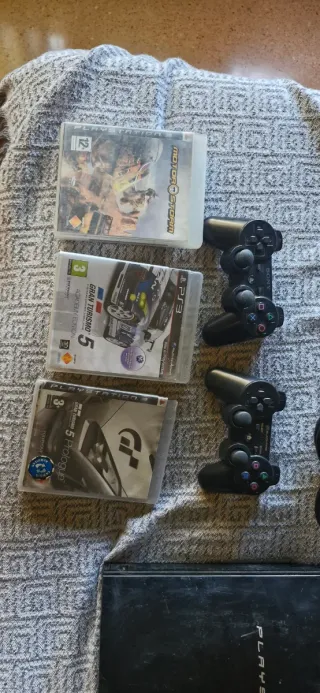 Consola PS3 Fat 80GB Negra