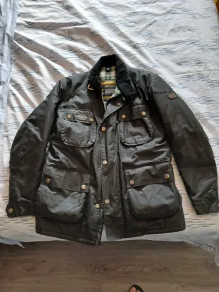 Chaqueta de moto garibaldi negra