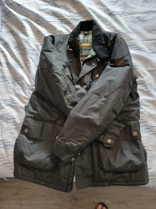 Chaqueta de moto garibaldi negra