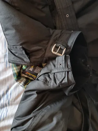 Chaqueta de moto garibaldi negra