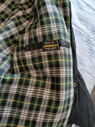 Chaqueta de moto garibaldi negra