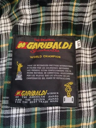 Chaqueta de moto garibaldi negra
