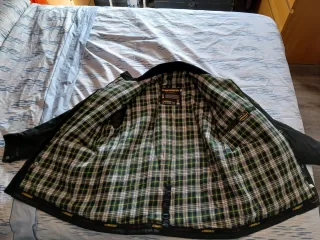 Chaqueta de moto garibaldi negra