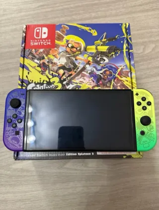 Nintendo Switch OLED Splatoon 3 Edición