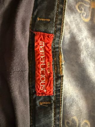 Pantalón premamá vaquero azul