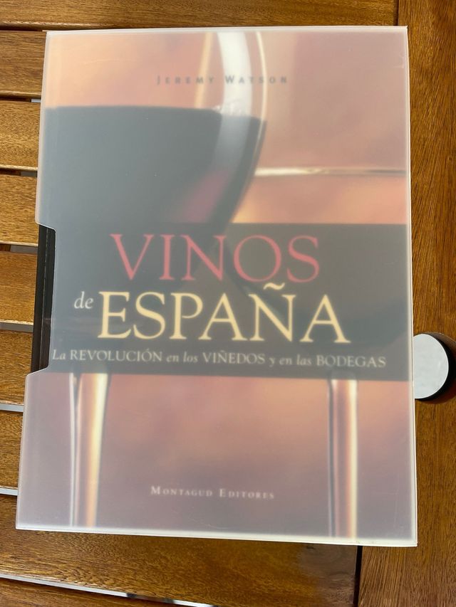 LIBRO VINOS DE ESPAÑA ideal coleccionistas