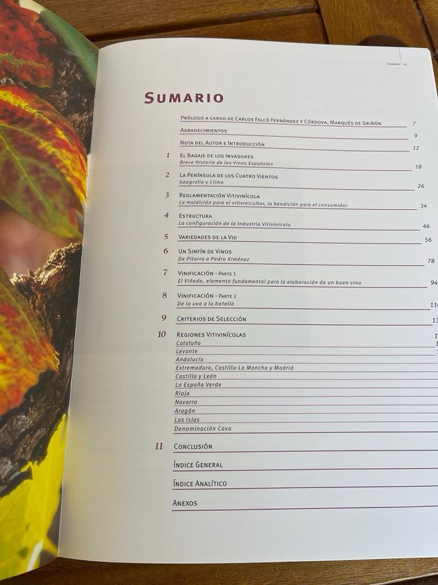 LIBRO VINOS DE ESPAÑA ideal coleccionistas