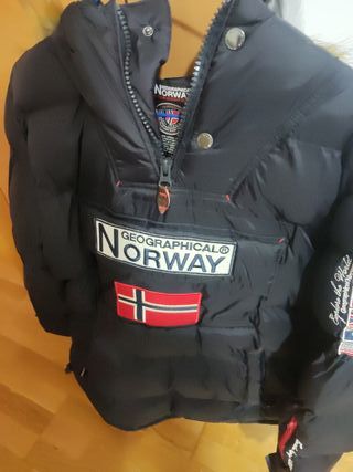 Chaqueta Geographical Norway Negra