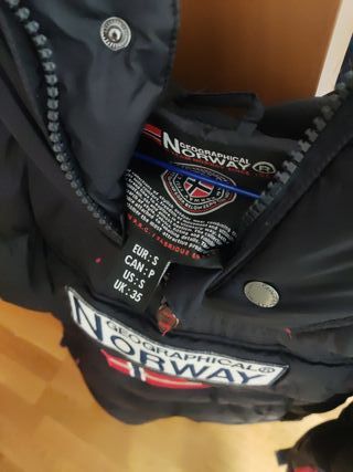 Chaqueta Geographical Norway Negra